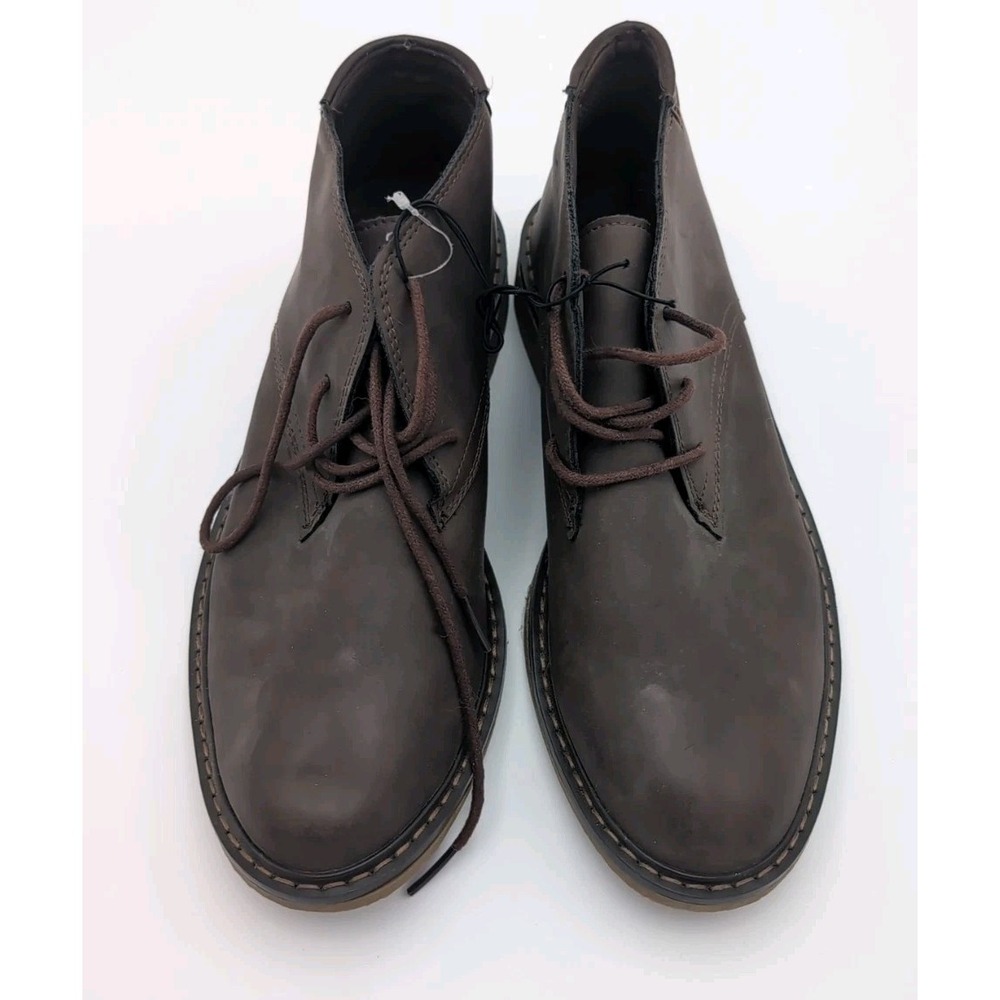 men's Goodfellow shoes size 7 brown lace up ankle high